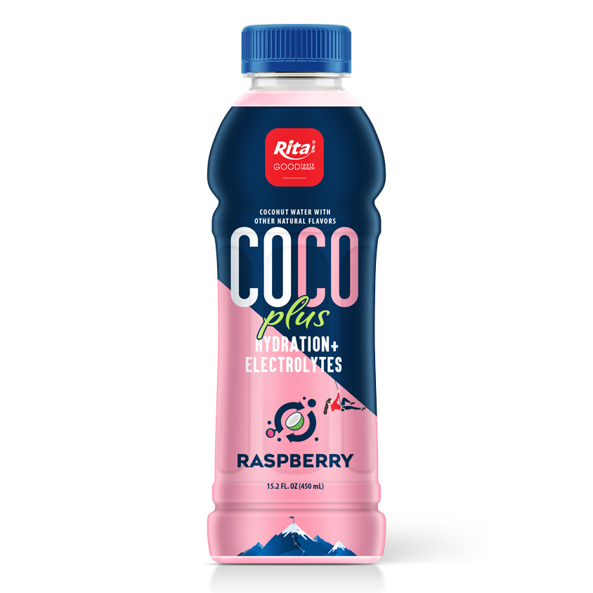 15.2 fl oz Pet Bottle Raspberry Coconut water plus Hydration electrolytes